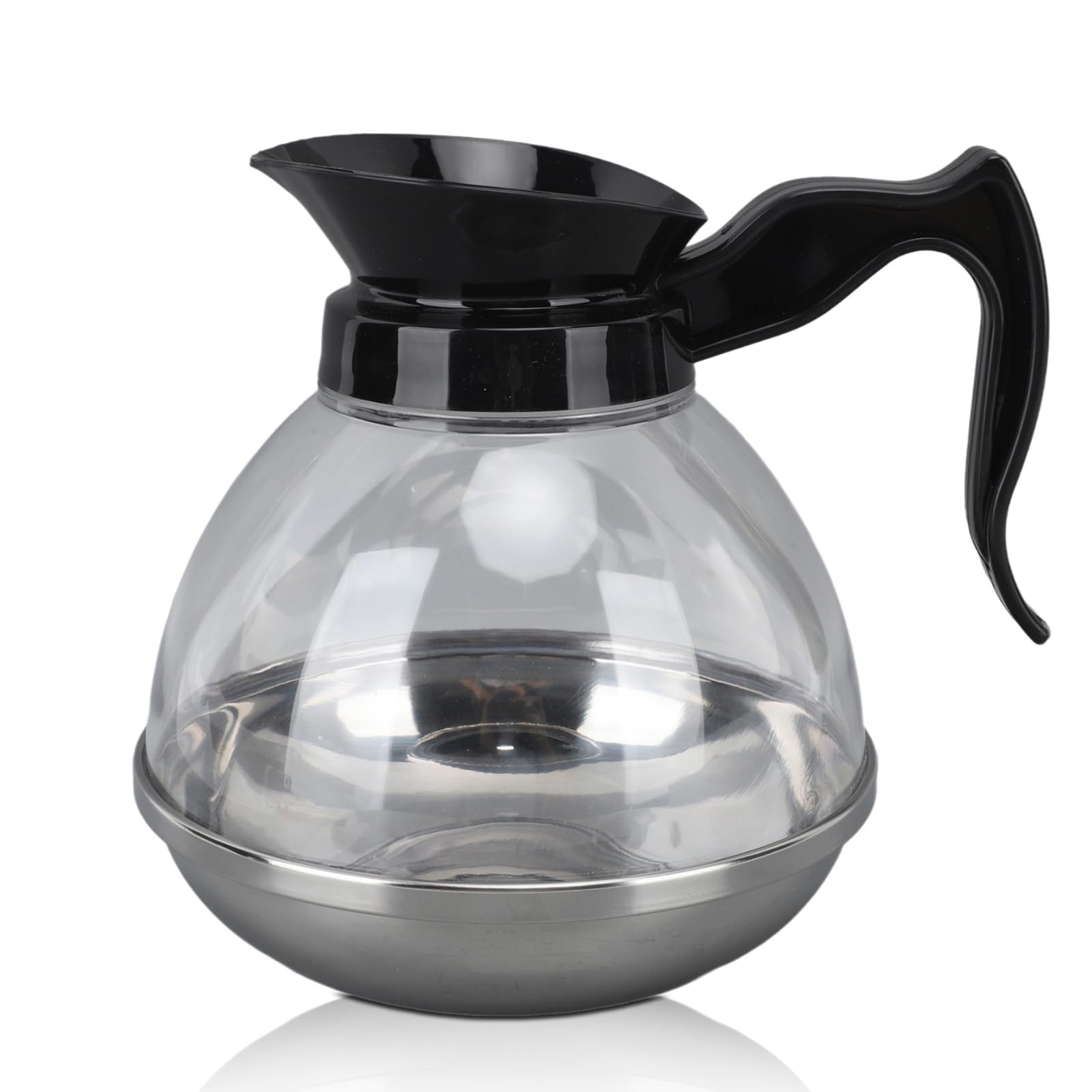 Photo 1 of 1.2QT Universal Coffee Pot, Coffee Decanter Pot Commercial Coffee Maker Pot Replacement Coffee Carafe with Comfortable Handle for Coffee Machine Stove
