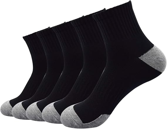 Amazon La Dearchuu スポーツソックス レディース メンズ 靴下スポーツ 5足組 トレーニングソックス ランニング フィットネス用 メッシュ 吸汗通気 抗菌防臭 ライトカラー 23 31cm フィットネス トレーニング ソックス 通販