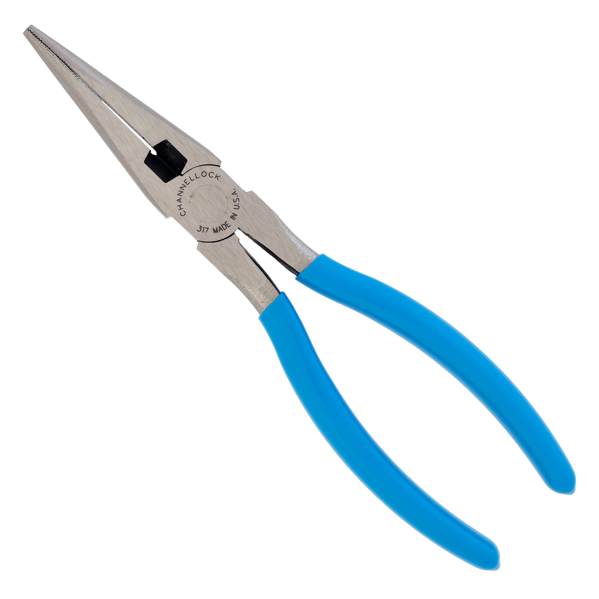 Channellock CHL317 8-Inch Long Nose Plier with Side Cutter