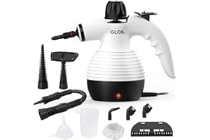 Handheld Steam Cleaner, Steamer for Cleaning, Multipurpose Portable Steam Cleaners for Home Use with Safety Lock and 10 Acces