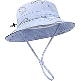 Baby Sun Hat for Boy Girl Toddler,Kids Summer UPF 50+ UV Protection Hat Wide Brim Beach Bucket Cap