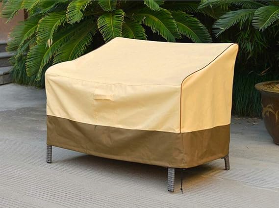 Loveseats Garden Outdoors Asiacreate Patio Loveseat Cover Outdoor Waterproof Bench Covers Lawn Deep Lounge Sofa Cover 88x 32 5x 33 Gray Black
