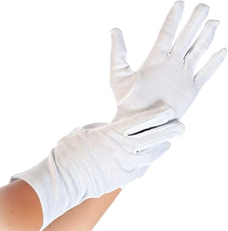 white cotton gloves amazon