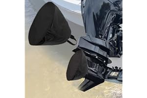 HWIMARINE Boat Propeller Cover, Waterproof Heavy Duty 420D Marine Motor Propeller Protective Bag, 15-1/2"OD, Fits for Propeller 12"-15"OD