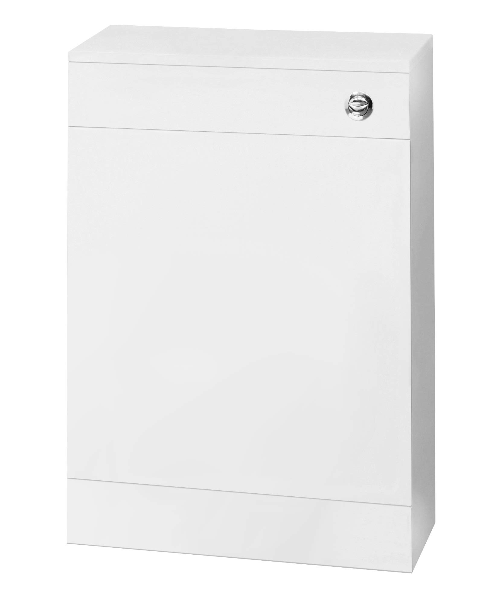 Nuie NVS142 Cloakroom WC Unit Including Concealed Cistern, Gloss White, 500 mm