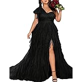 Women's Plus Size Wedding Guest Long Dress One Shoulder Summer Maxi Elegant Evening Party Cocktail Gown for Bridesmaid Prom