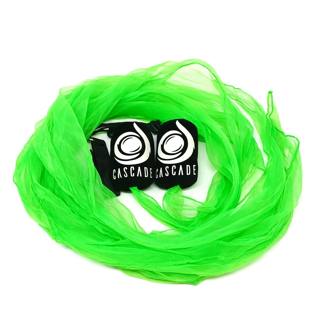 Cascade Scarf Poi (Green) — image 1