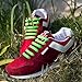 HOMAR No Tie Shoelaces for Kids and Adults Stretch Silicone Elastic No Tie Shoe Laces