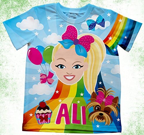 JOJO SIWA Birthday Shirt, Custom Shirt, Personalized Jojo Siwa Shirt, Birthday t-shirts Disney FamilyGirls birthday T-shirt, Birthday Shirts