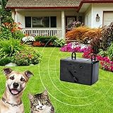 Wonlex Outdoor/Indoor Small Dog Silencer Ultrasonic Bark Control Deterrent, Dog Barking Control Devices for Small Pet Dogs Cats