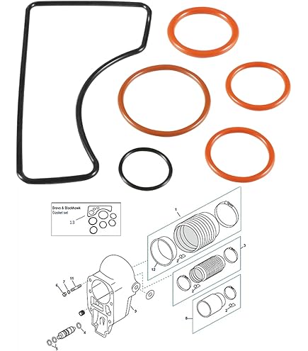 MerCruiser Lower Gearcase Unit Shaft Seal Kit (26-76868A04