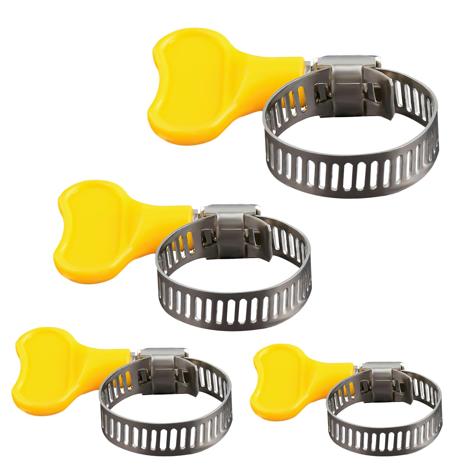 Vanyibro 20PCS Stainless Steel Hose Clips Set, Heavy Duty Pipe Clamps for Secure Connections