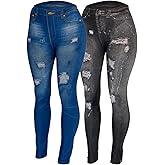 CLOYA Women’s One Size Leggings – Fits Large/XL (L/XL) – High-Waist Stretch Yoga Pants, Buttery Soft, Full Length