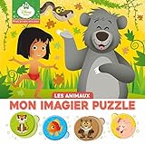 Les animaux : Mon imagier puzzle by 