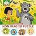 Les animaux : Mon imagier puzzle by 