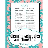 NEAT Cleaning Schedules and Checklists: 12 Months of Daily, Weekly and Monthly Cleaning Schedules | A Perfect Checklist Plann