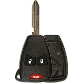 KeylessOption Replacement Key Fob Shell/Case For HYQ12BDM - Just The Empty Case, No Electronics (Transfer Your Old Parts)