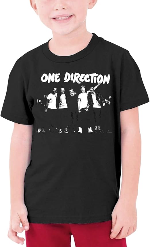 Fashion One Direction T Shirts Unisex Youth Round Neck