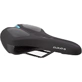 Cloud-9 Kush-E Bike Saddle &ndash; Comfortable Bike Seat for E-Bikes &amp; Cruisers &ndash; Multi-Stage Foam Bicycle Seat for Men and Women &ndash; Bike Seat for Electric Bikes with Integrated Handle