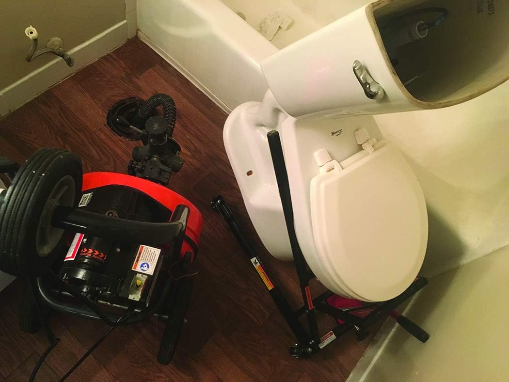 Toilet Master Jack Lifter Designed to Easily Lift, Move, and Repair Toilets. Easy Bolt and Seal Replacement. for use with a Toilet Snake or Drain and Pipe Cleaners. - - 