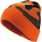 The Vintage Year Plain Sports Knit Radar Cuff Beanie Skull Cap