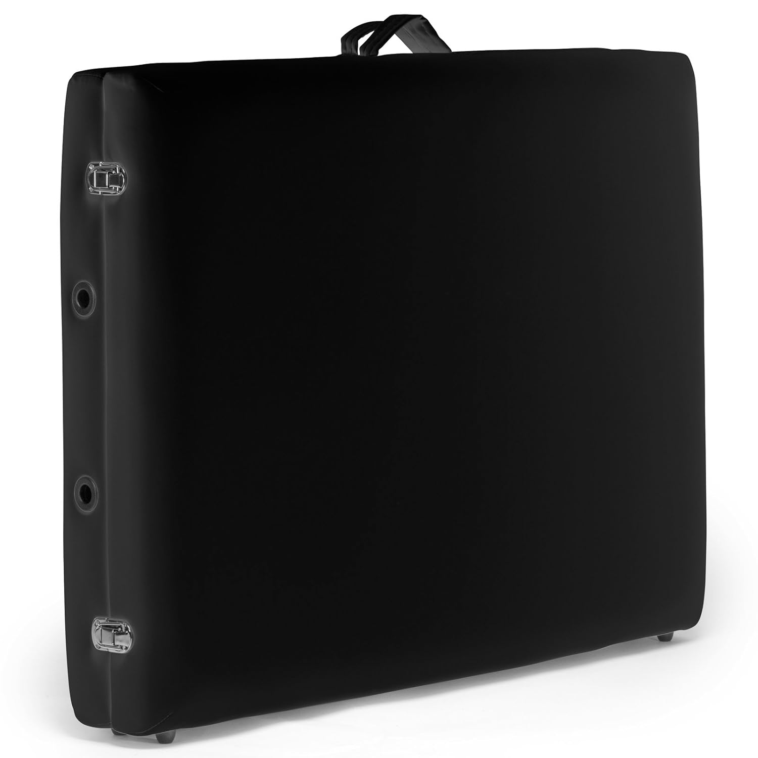 Saloniture Professional Portable Folding Massage Table with Carrying Case - Black: Beauty
