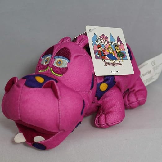 small hippo stuffed animal