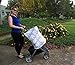 MoM-me Nursing Cover, Multi use for Baby Car Seat Cover, Breastfeeding, Canopy, Stroller and Infant Pillow Wrap or Cover Ups. for Boys and Girls. Grey/White Elephant Design