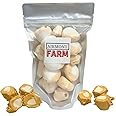 Freeze-Dried Candy Salt Water Taffy 2 oz - Cut To Bite Sized Pieces - Ships In Box - Deliciously Crunchy, Intense Flavor, Lightweight Snack (Caramel Corn)