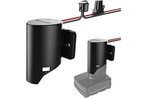 ENSAYEER Power Wheel Adapter with Fuse & Switch, Secure Battery Adapter for 12V M12 Lithium Battery, with 12 Gauge Wire, Good Power Convertor for DIY Ride On Truck, Robotics, RC Toys and Work Lights