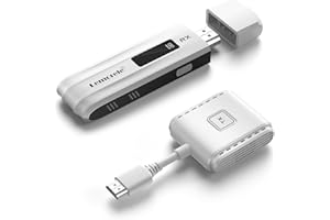 Lemorele Wireless HDMI Transmitter and Receiver Kit 164FT Range - Portable Wireless HDMI Extender 2.4/5G 1080P@60Hz - for Str