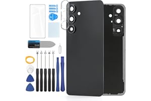 Back Glass Replacement for Samsung Galaxy S24 FE 5G 6.7" Back Cover for Samsung Galaxy S24 FE 5G SM-S721 Battery Cover Housin