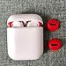 {Fit in The case} Airpods Earpods Covers Anti-Slip Silicone Soft Sport Covers Accessories Apple AirPods Earbud airpods eartips 2 Pairs (Spicy Red)thumb 1