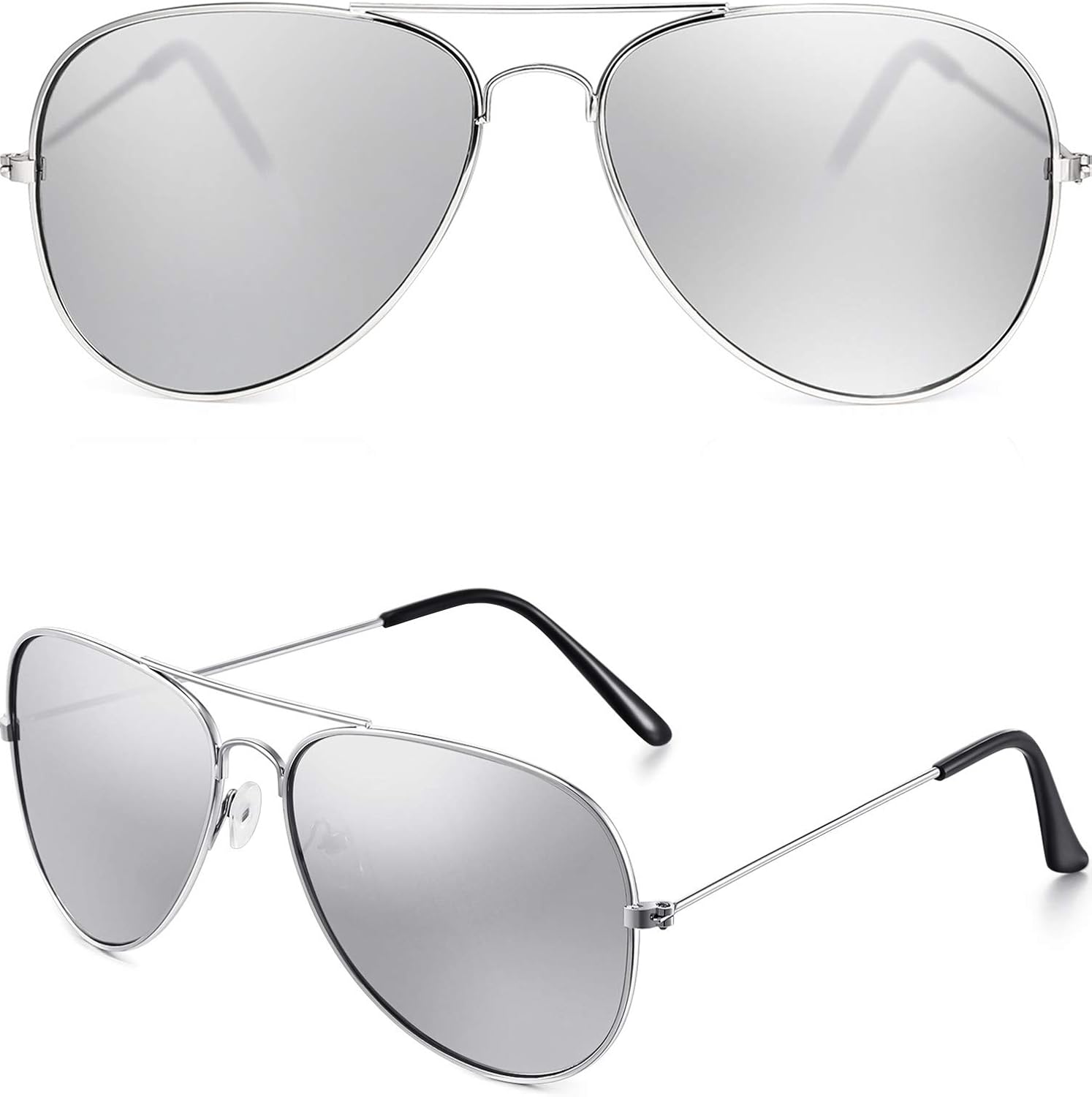 flat mirror sunglasses
