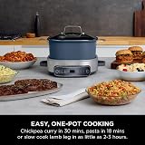 Ninja Foodi PossibleCooker 6L Slow Cooker Rice Cooker 8-in-1 Midnight Blue view 3