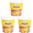 Mae Ploy Thai Yellow Curry Paste for Restaurant-Quality Curries, Aromatic Blend of Herbs, Spices & Shrimp Paste, No MSG, Preservatives or Artificial Coloring (14oz Tub) (Pack of 3)