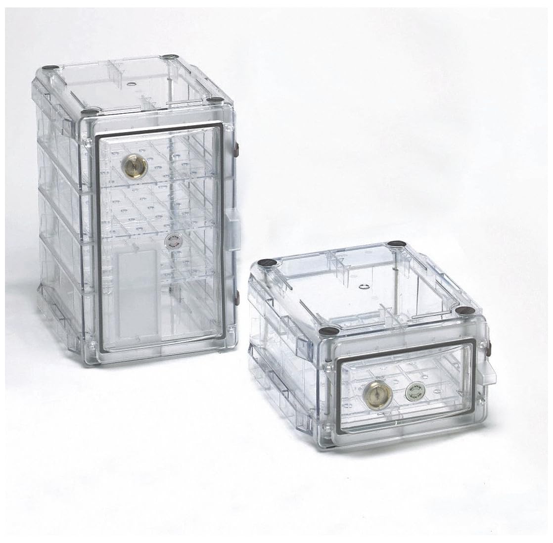 Desiccator: Vacuum Desiccator, 10 in Overall Ht, 16