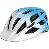 OutdoorMaster Gem Recreational MIPS Cycling Helmet - Two Removable Liners & Ventilation in Multi-Environment - Bike Helmet in Mountain, Motorway for Youth & Adult