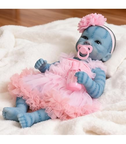 Amazon.com: Pinky Reborn Dolls 16inch 42cm Fairy Avatar with Black