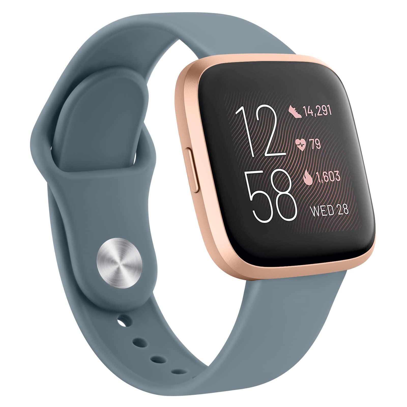 AK Silicone Bands Compatible with Fitbit Versa 2