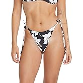 Volcom Women's Standard Midnight Lily Skimpy Bikini Bottom, Black