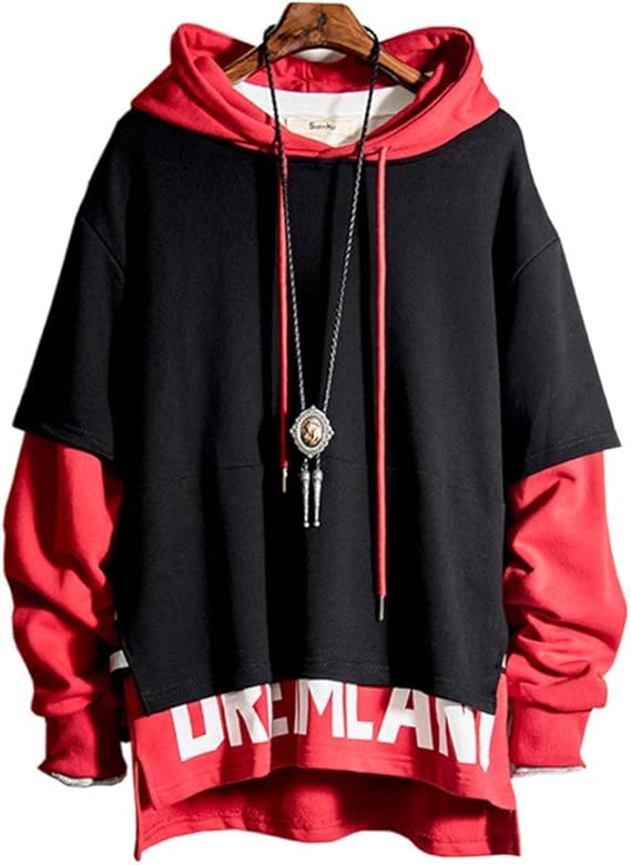 Amazon Hisitosa スウェットパーカー メンズ 長袖 フーディ フィード付 プルオーバー 服 メンズ 秋 冬 春 お洒落 カジュアル 大きいサイズ トレーナー パーカー 通販