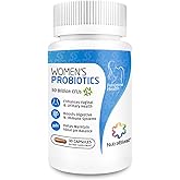 NutraBlast Vaginal Probiotics for Women Digestive, Intimate Balance, UT & Vaginal Health - 50 Billion CFU - 6 Strains, Prebiotics, Cranberry Extract & D Mannose - Womens Probiotic (30 Count)