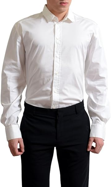 tailored white dress shirt