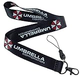 Resident Evil Cosplay Id Holder Lanyard Keychain