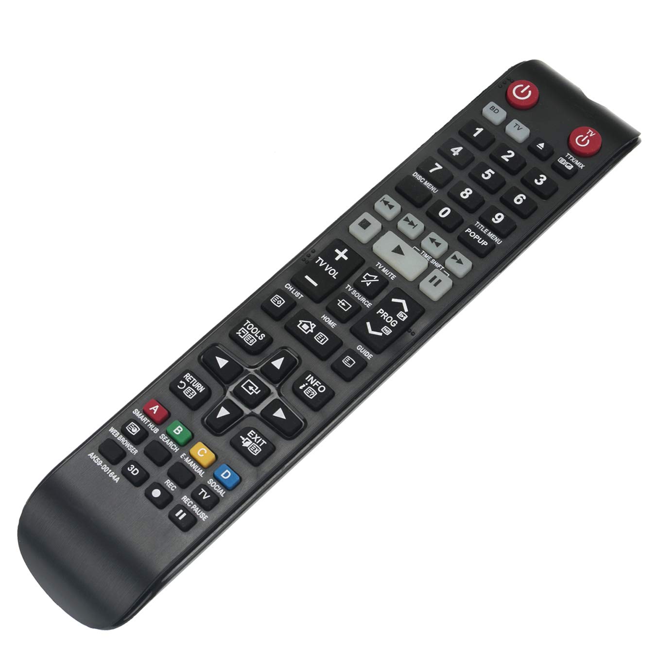 VINABTY AK59-00164A Replacement Remote Control Fit for SAMSUNG Blu-ray Disc Player BD-F6900