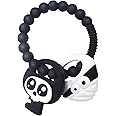 BIGSPINACH Mummy Teether and Cute Grim Reaper Ring Teether Halloween Activities Designed with a Bumpy Ring for Soothing and Ease of Grabbing