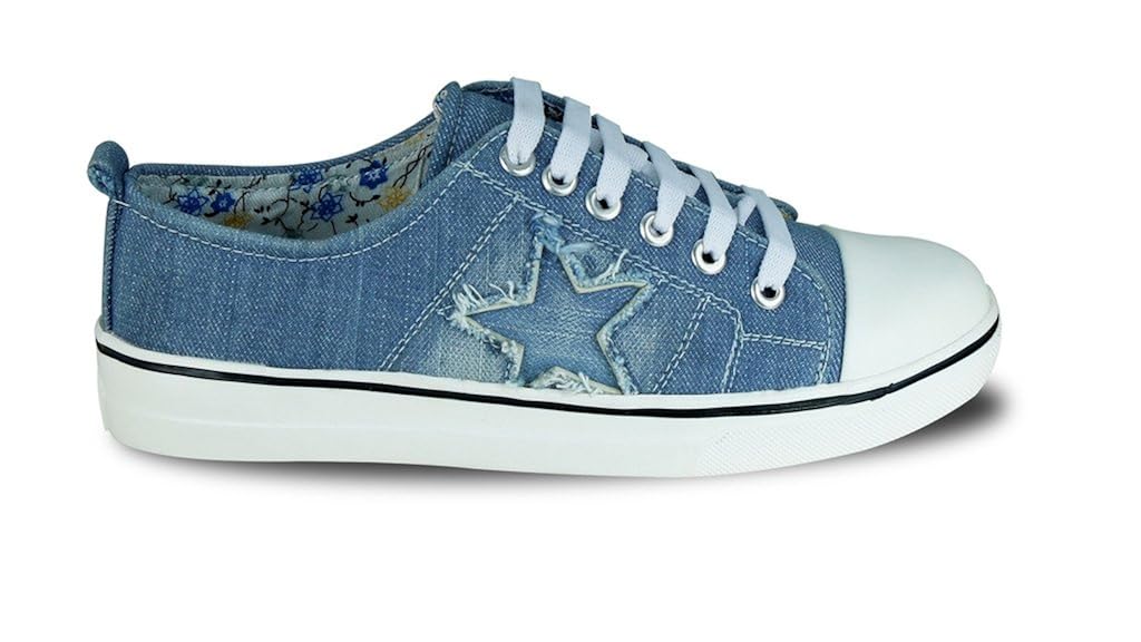 beonza women's denim sneakers
