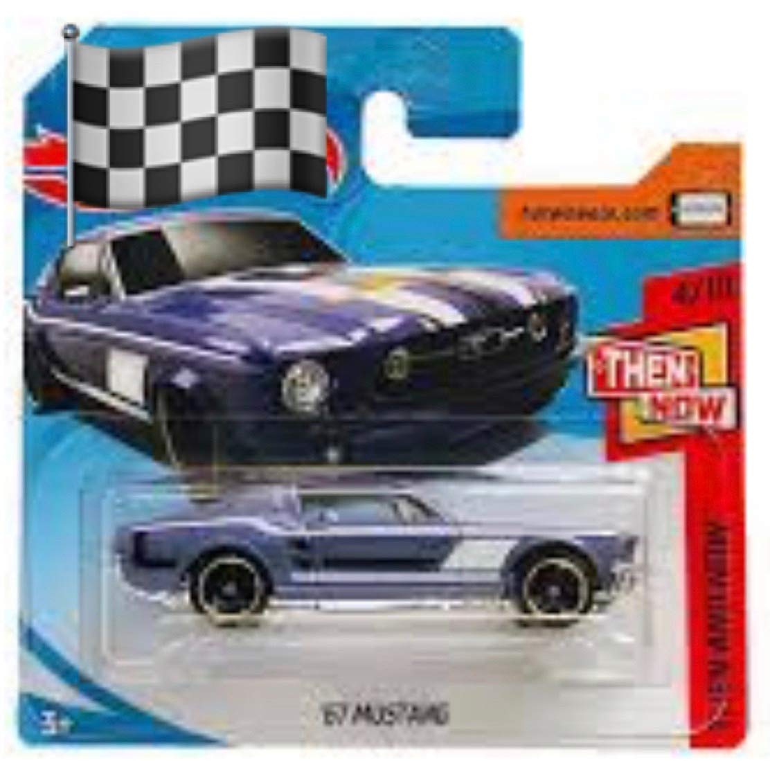 hot wheels 67 mustang then and now