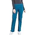 Cherokee Women's Scrub Pants Pull-on Cargo Pant with 2-Way Stretch Fabric WW170
